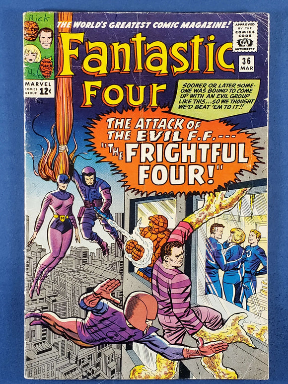 Fantastic Four Vol. 1  #  36