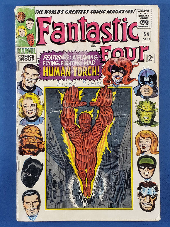 Fantastic Four Vol. 1  #  54