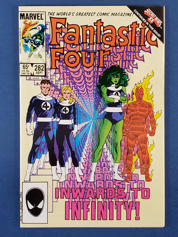 Fantastic Four Vol. 1  #  282