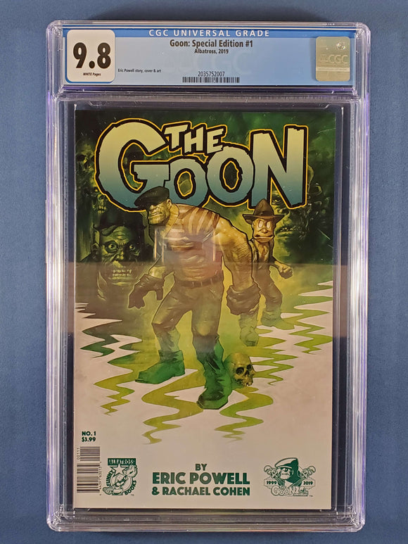 Goon: Special Edition (One Shot)  CGC 9.8