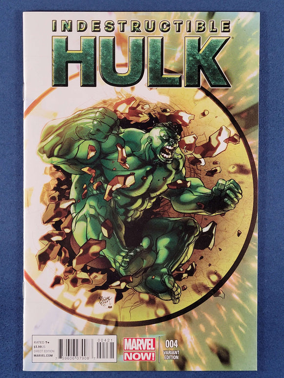 Indestructible Hulk  # 4 Variant