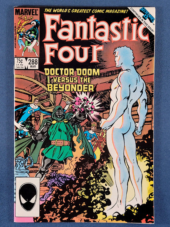 Fantastic Four Vol. 1  # 288