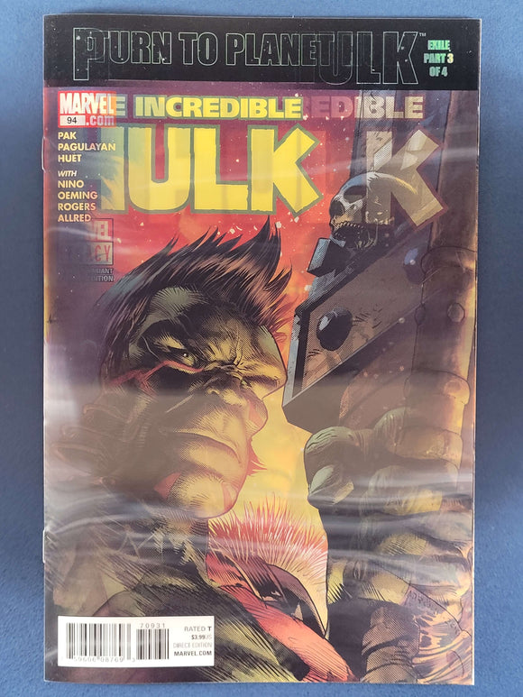 Incredible Hulk Vol. 4  # 709 Variant