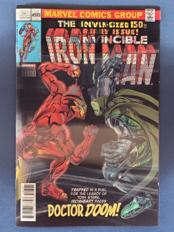 Invincible Iron Man  # 593 Variant