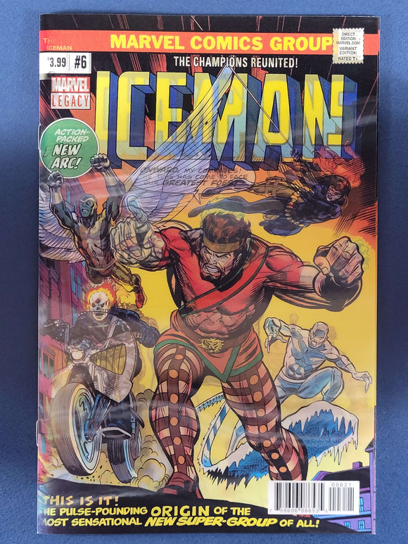 Iceman Vol. 3  # 6 Variant