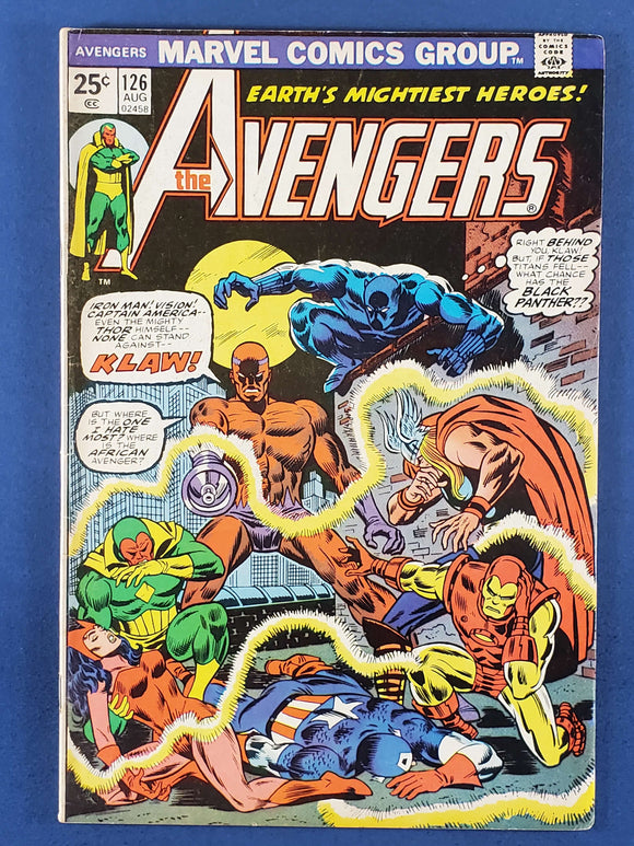 Avengers Vol. 1 # 126