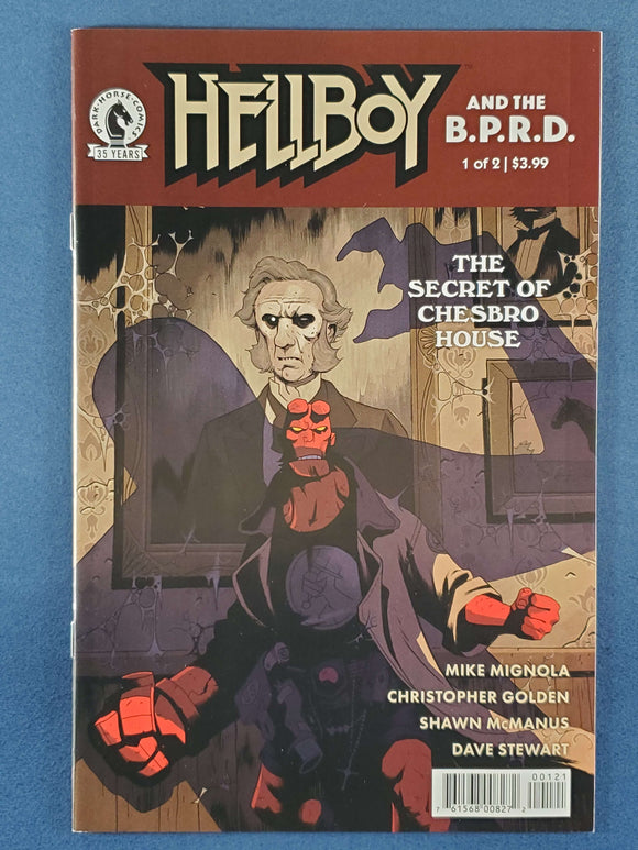 Hellboy and the B.P.R.D.  The Secret of Chesbro House  # 1