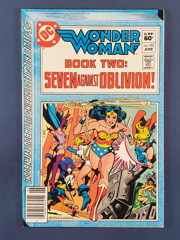 Wonder Woman Vol. 1  # 292