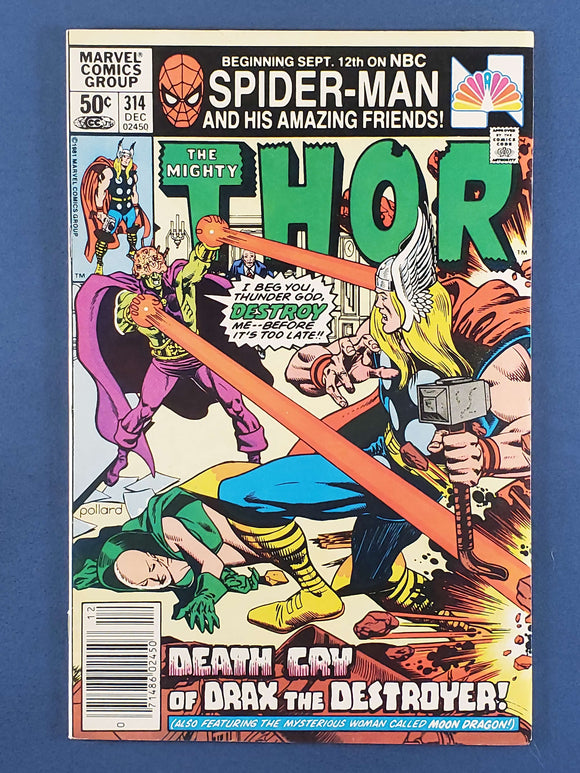 Thor Vol. 1  # 314