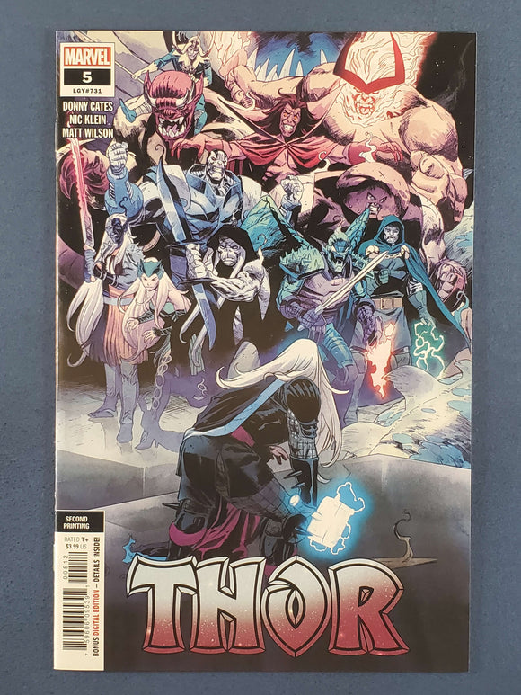 Thor Vol. 6  # 5 2nd Print Variant