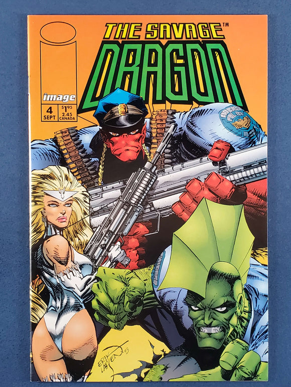 Savage Dragon Vol. 1  # 4