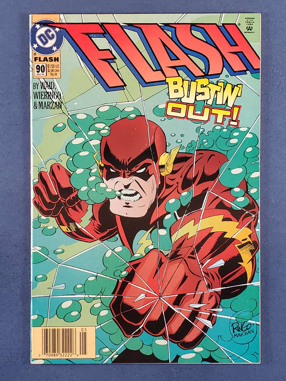 Flash Vol. 2  # 90 Newsstand