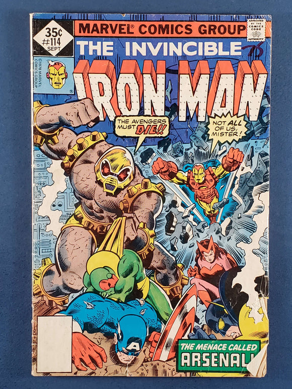 Iron Man Vol. 1  # 114 Variant