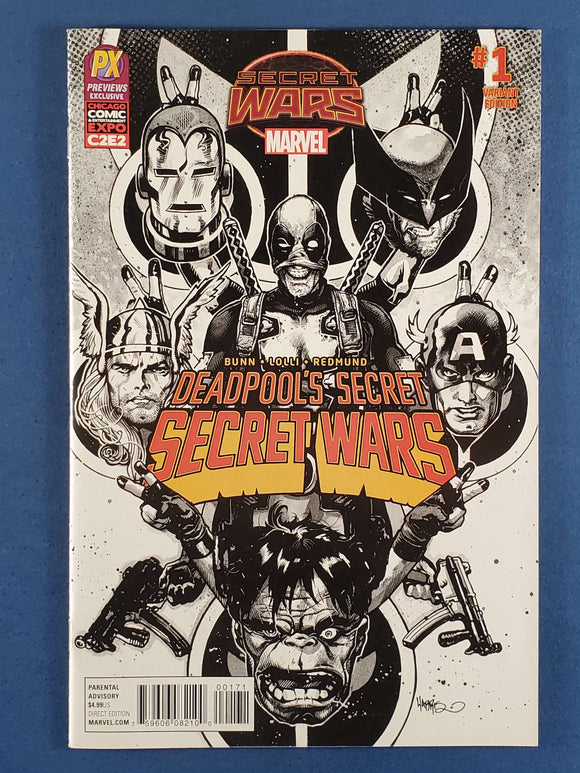 Deadpool's Secret Secret Wars  # 1 Variant