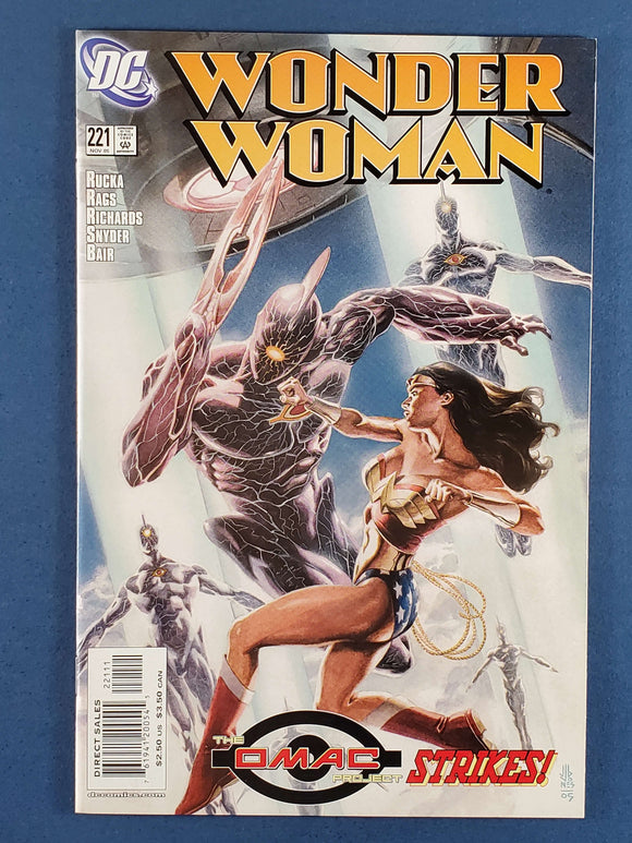 Wonder Woman Vol. 2  # 221