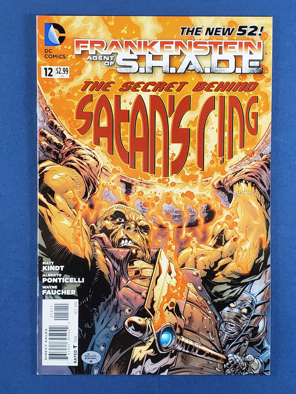 Frankenstein: Agent of S.H.A.D.E  # 12