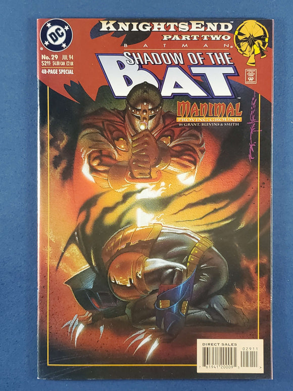 Batman: Shadow of the Bat  # 29