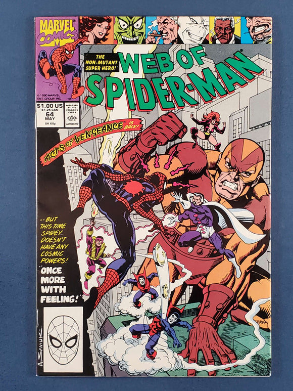 Web of Spider-Man  Vol. 1  # 64