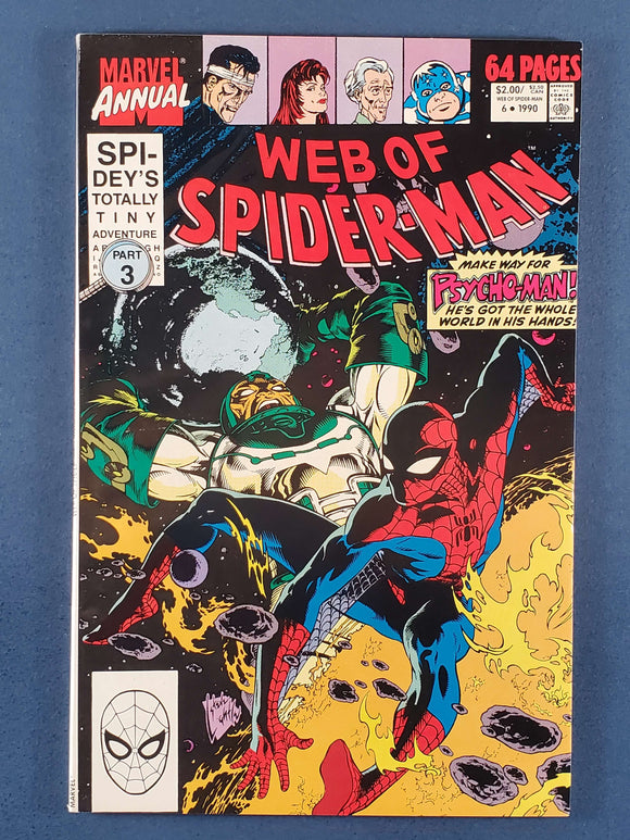Web of Spider-Man  Vol. 1  Annual # 6