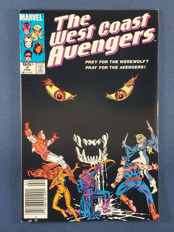 West Coast Avengers  # 5 Canadian