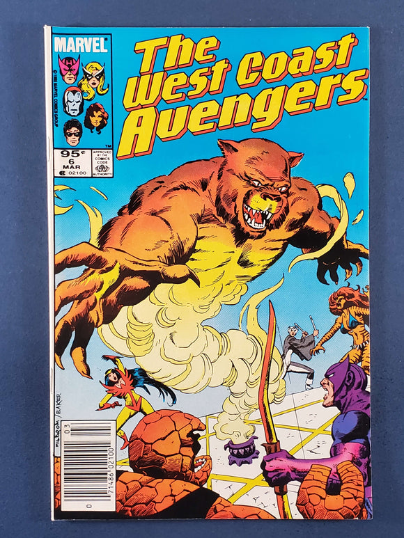 West Coast Avengers  # 6 Canadian
