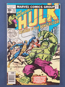 Incredible Hulk  Vol. 1  # 212