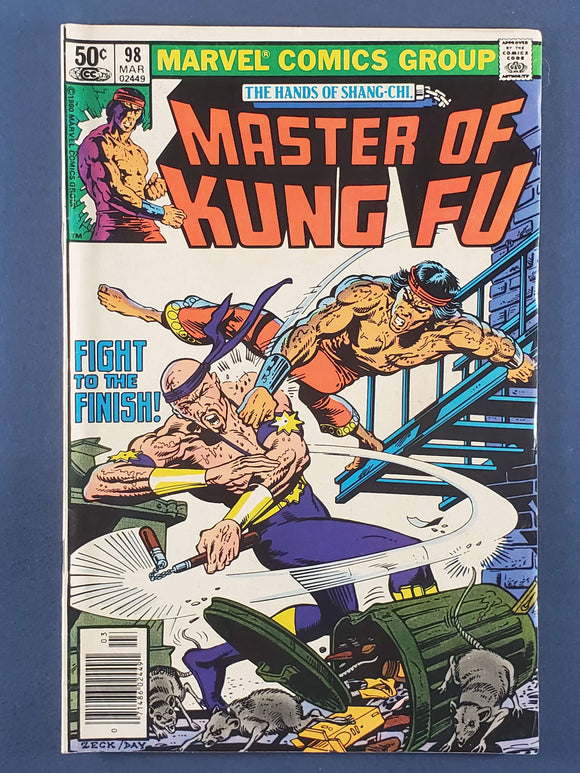 Master of Kung Fu Vol. 1  # 98