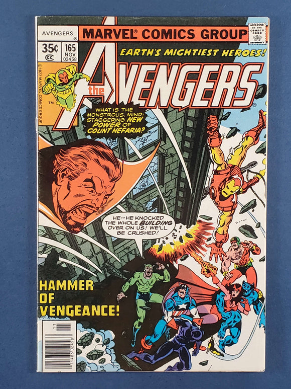 Avengers Vol. 1  # 165