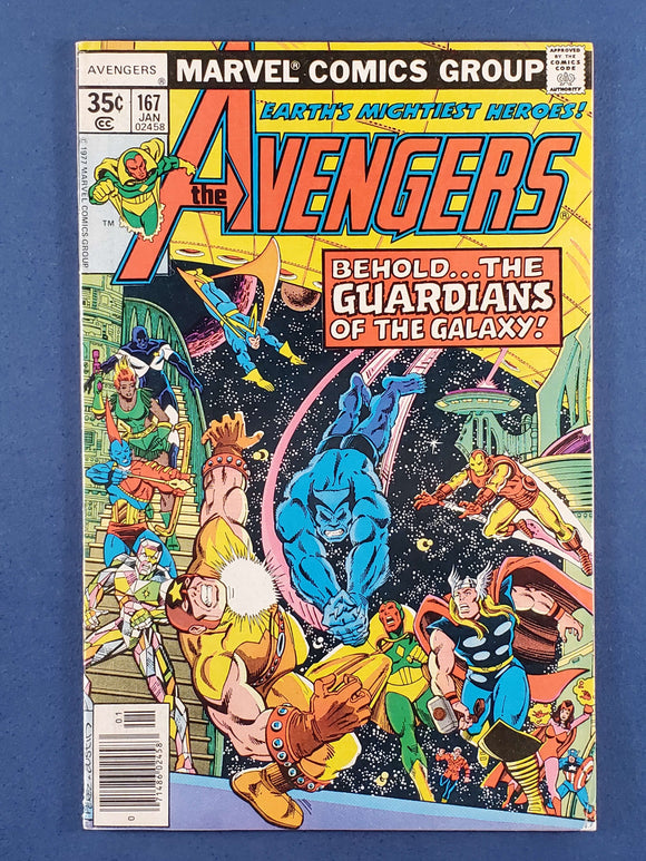 Avengers Vol. 1  # 167