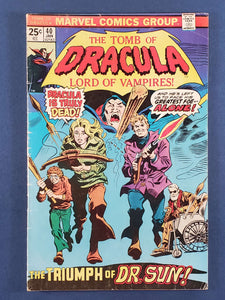 Tomb of Dracula Vol. 1  # 40