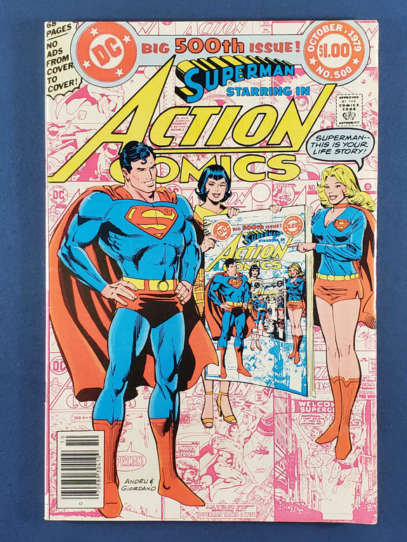 Action Comics Vol.1  # 500