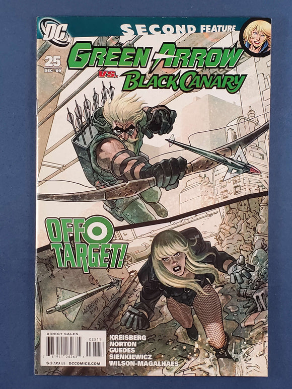 Green Arrow and Black Canary  # 25