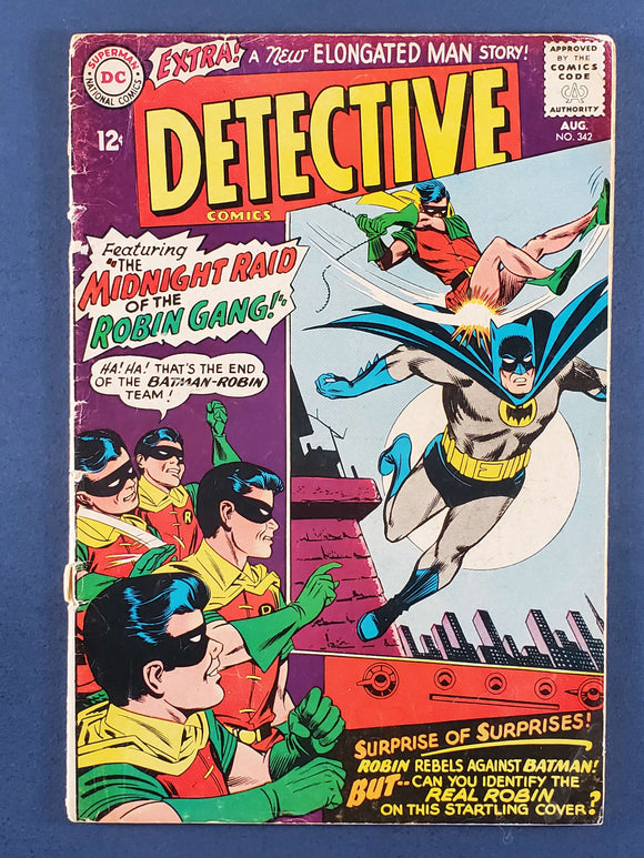 Detective Comics Vol. 1  # 342