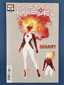 Captain Marvel Vol. 9  # 35 Design Variant