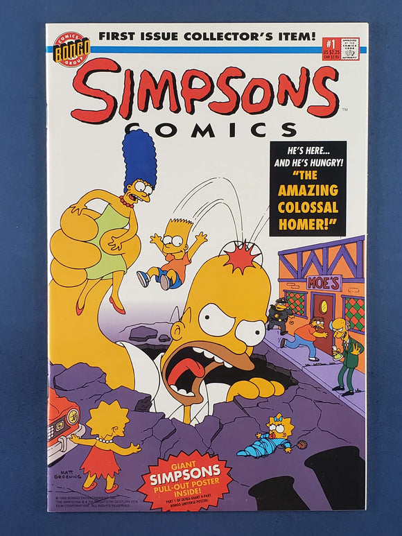 Simpsons Comics  # 1