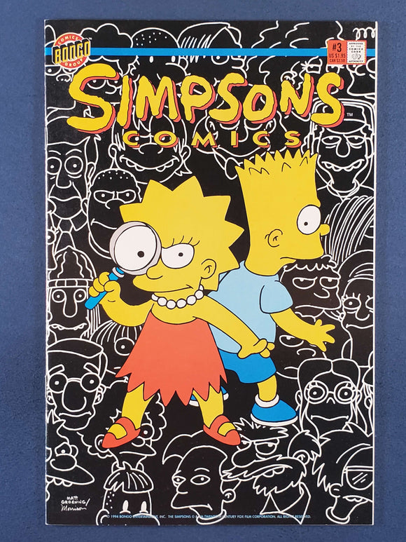 Simpsons Comics  # 3