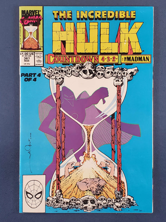 Incredible Hulk Vol. 1  # 367