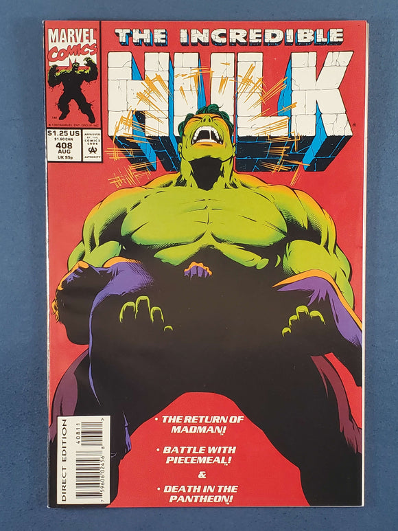 Incredible Hulk Vol. 1  # 408