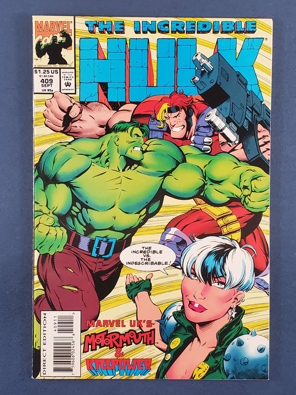 Incredible Hulk Vol. 1  # 409