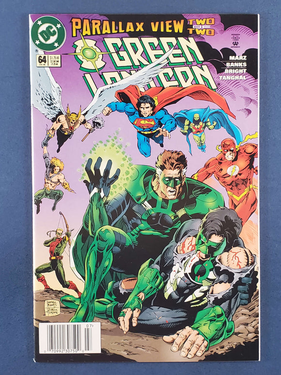 Green Lantern Vol. 3  # 64 Newsstand