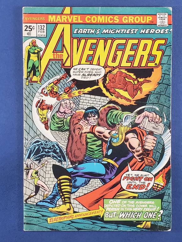 Avengers Vol. 1  # 132