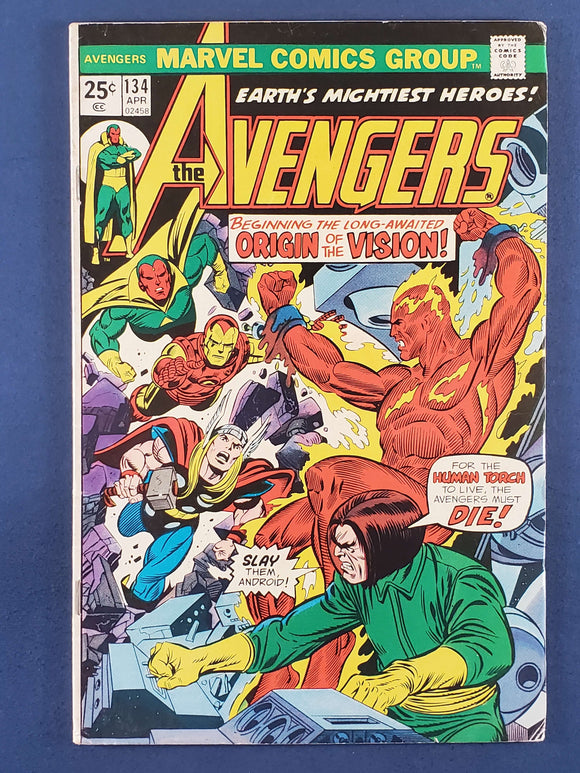 Avengers Vol. 1  # 134