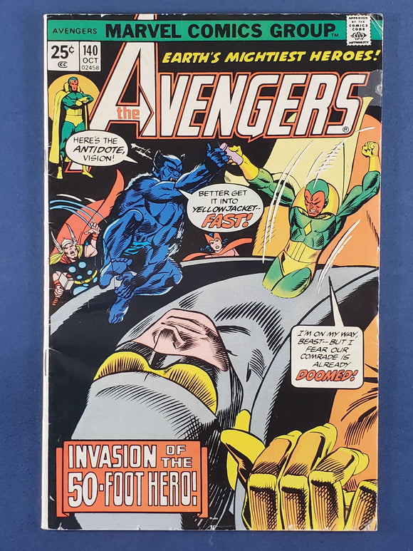 Avengers Vol. 1  # 140