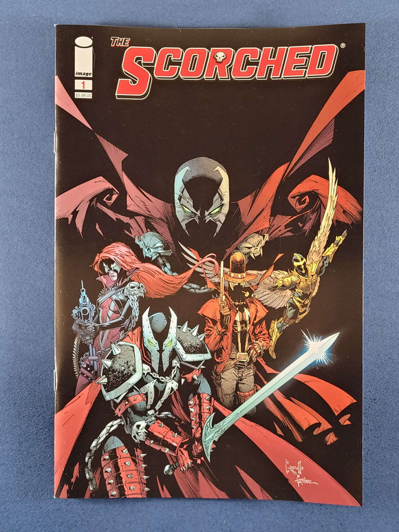 Spawn Scorched  # 1 Capullo Variant