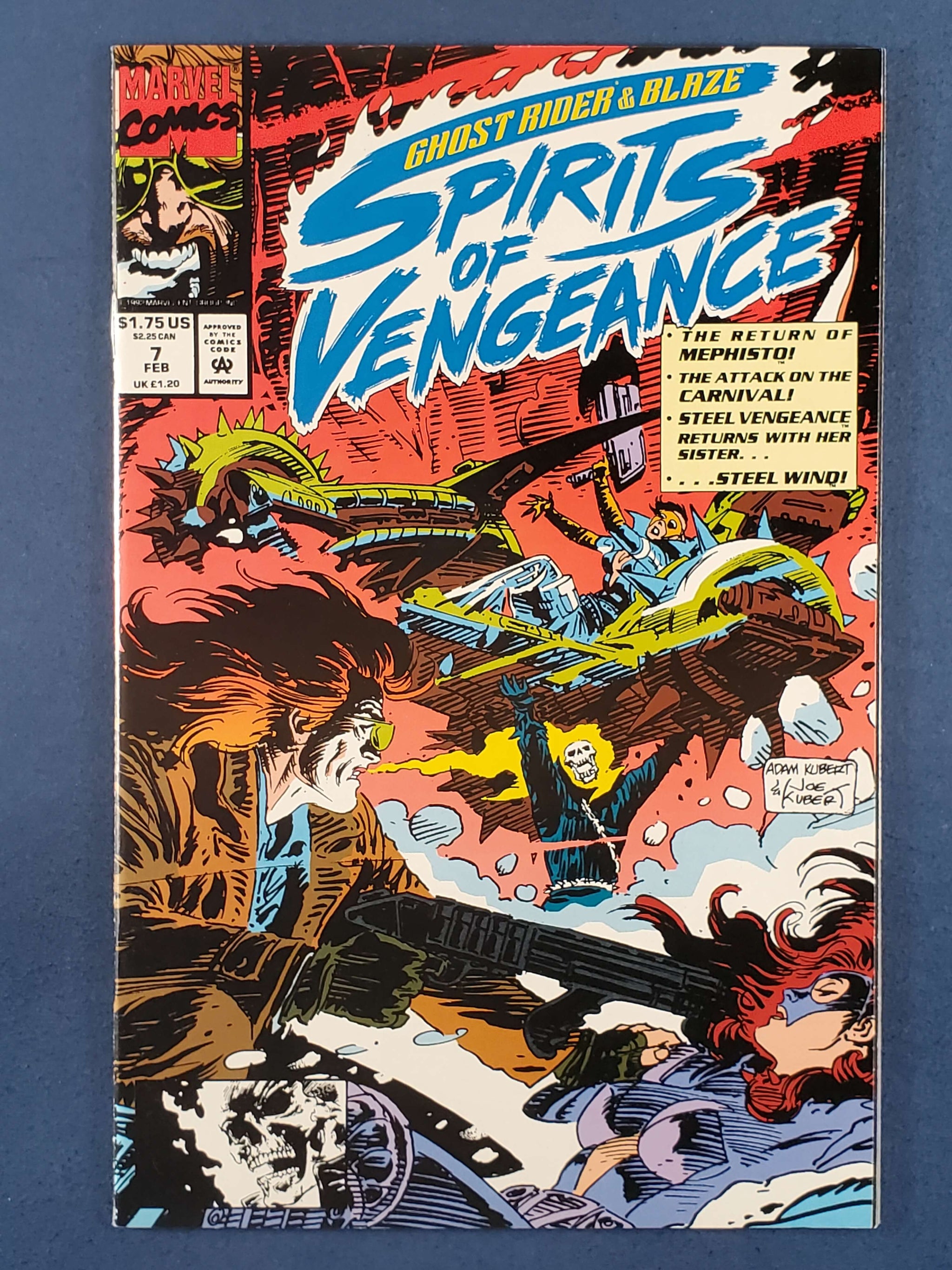 Ghost Rider / Blaze: Spirits of Vengeance # 7 – Cosmic Comics Canada