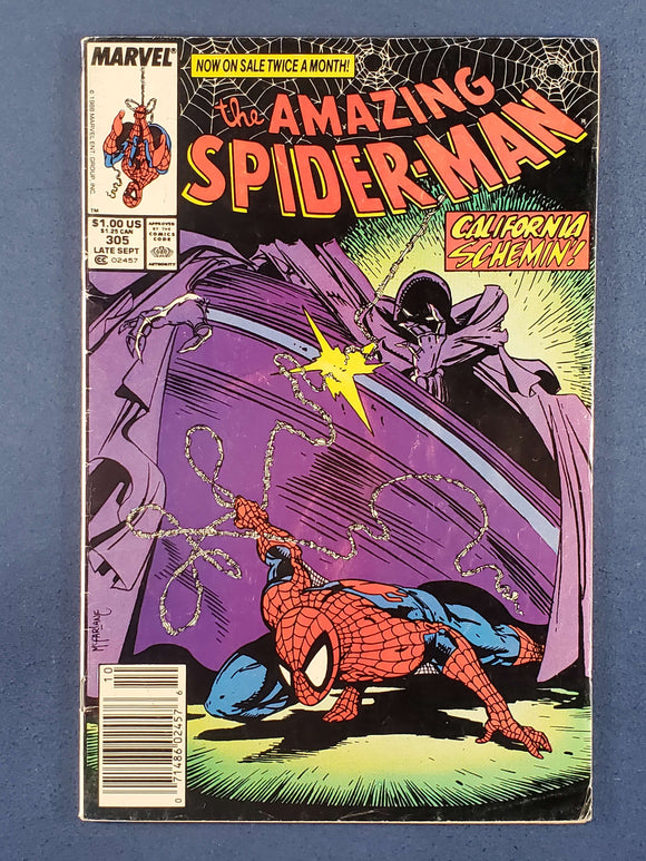 Amazing Spider-Man Vol. 1  # 305 Newsstand