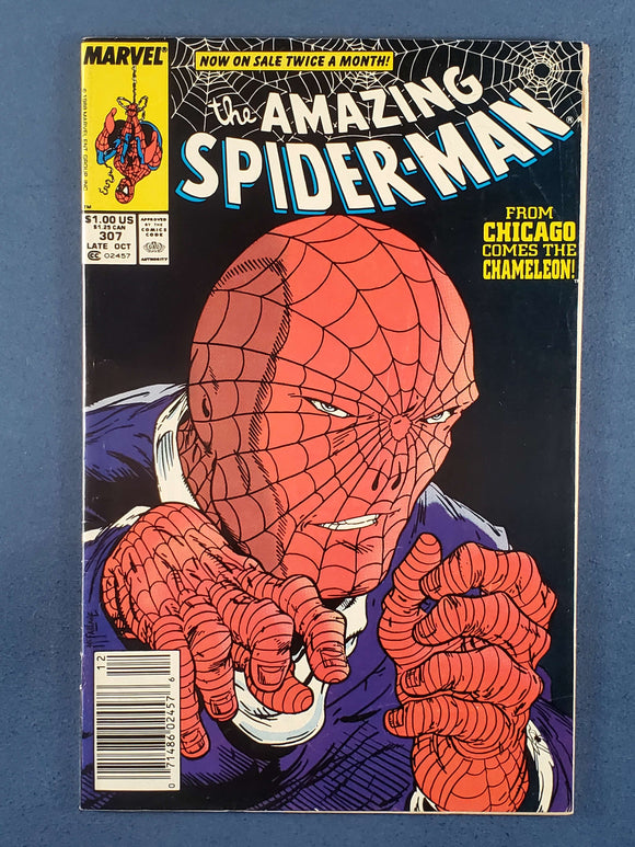 Amazing Spider-Man Vol. 1  # 307 Newsstand