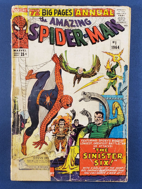 Amazing Spider-Man Vol. 1 Annual  # 1