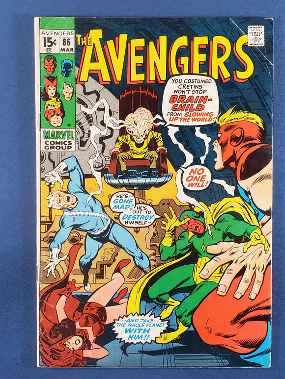Avengers Vol. 1  # 86