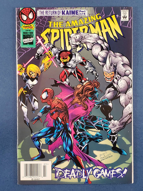 Amazing Spider-Man Vol. 1  # 409 Newsstand